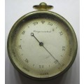 COMPENSATED BRASS CASE BAROMETER WITH ALTIMETER SCALE No 203870 -RAK157