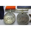 Medals Selection of J.G. Cenway Nr 193105 from 1939 to 1945
