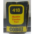 Corgi Austin London Taxi Nr 418