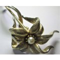 Flower Motif Brooch