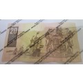 Twenty Rand Republic of South Africa Serial Nr Z70 820119 Replacement Note