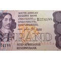 Five Rand Republic of South Africa Serial Nr B488 274198