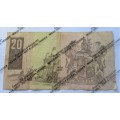 Twenty Rand Republic of South Africa Serial Nr Z28 983923 Replacement Note