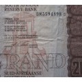 Twenty Rand Republic of South Africa Serial Nr BM3594898 D