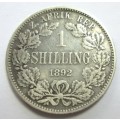 1892 ZAR 1 Shilling