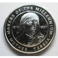 2000 Mother Teresa 1910 to 1997 Sainsbury Makers of the Millenium