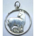Animal Motif Silver Pendant