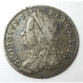 1758 One Shilling George II Great Britain