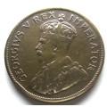 1929 PENNY UNION OF SOUTH AFRICA COIN - SC/94