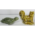 Pine Marten and Turtle 1982 to 1984 Wade Miniature Animals