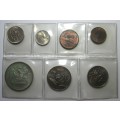1968 SOUTH AFRICA MINT PACK SET (AFRIKAANS) *SILVER* ONE RAND - F/18