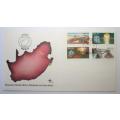 Republic of South Africa First Day Covers with Post Cards and Stamps Sheet