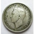 1941 Great Britain 6 Pence