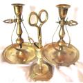 Candle Holders with Candle Snuffer