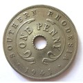 1941 Southern Rhodesia 1 Penny