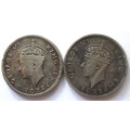 1947 Southern Rhodesia 6 Pence