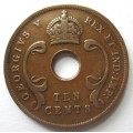 1927 East Africa 10 Cents