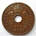 1950 East Africa 10 Cents