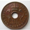 1956 East Africa 10 Cents