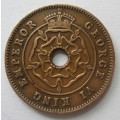 1943 Southern Rhodesia Half Penny