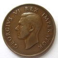 1938 Union of South Africa 1 Penny
