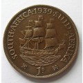 1939 Union of South Africa 1 Penny