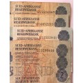 Two Rand Republic of South Africa Series GS