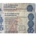 Two Rand Republic of South Africa Series GS