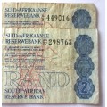 Two Rand Republic of South Africa Series A4