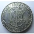 1962 Republic of South Africa 20 Cents