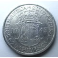 1943 Union of South Africa Two and a Half Shillings
