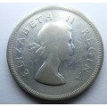 1955 Union of South Africa Two and Half Shillings