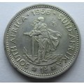 1956 One Shilling Union of South Africa
