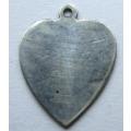 Heart Shape Silver Pendant