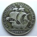 1943 Portugal 2.50 Escudos