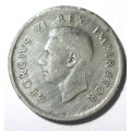 1938 Union of South Africa 3 Pence