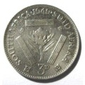 1949 Union of South Africa 3 Pence