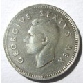 1949 Union of South Africa 3 Pence