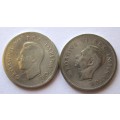 1942 + 1943 Union of South Africa 3 Pence
