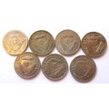 Three Pence Ticky 1950 to 1956 Union of South Africa
