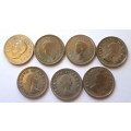 Three Pence Ticky 1950 to 1956 Union of South Africa