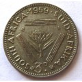 1959 Three Pence Ticky Union of South Africa