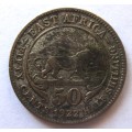 1922 Half Shilling Cents East Africa