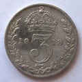 1918 Great Britain 3 Pence