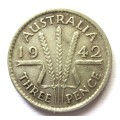 1942 Three Pence Australia