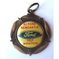 BJ Ford Newcastle Half Marathon Medal