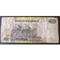 Fifty Meticais 2006 Mozambique Serial Nr BC4484955