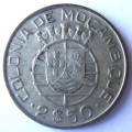 2.50 Escudos 1950 Mozambique