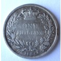 1836 Great Britain 1 Shilling
