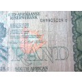 Ten Rand Republic of South Africa Serial Nr CH 9803028